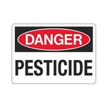 Danger Pesticide Sign